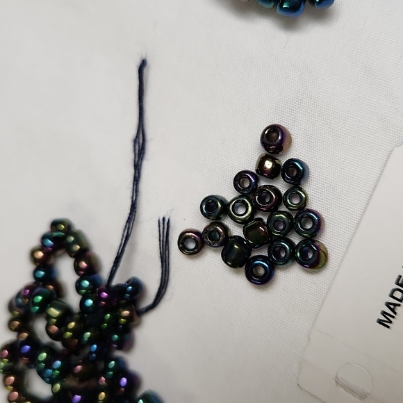 Broken Clasp Peacock Colored STATEMENT NECKLACE - Picture 10 of 12